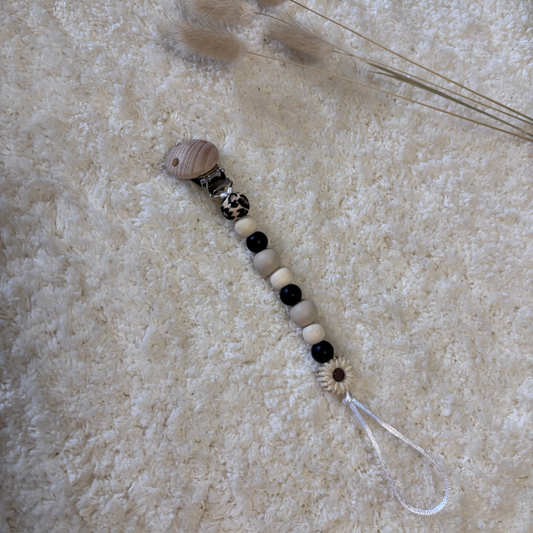 Attache tétine fantaisie – Colorée et pratique